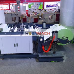 Machine <span class=keywords><strong>de</strong></span> fabrication automatique <span class=keywords><strong>de</strong></span> sacs non tissés <span class=keywords><strong>de</strong></span> type boîte poinçonnage par poignée <span class=keywords><strong>de</strong></span> soudage par ultrasons - Product Image 5