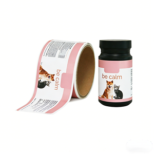 Étiquette personnalisée pour aliments pour animaux de compagnie, autocollant pour emballage de nourriture sèche pour <span class=keywords><strong>chiens</strong></span> et chats - Product Image 2