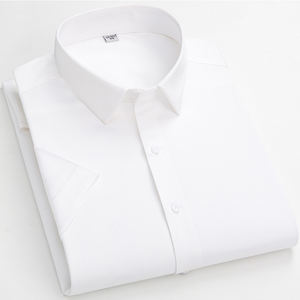 T-083โรงงานมาใหม่ยืดเสื้อผู้ชายเสื้อยืดแขนยาวยืดต่อต้านริ้วรอยเสื้อ - Product Image 6