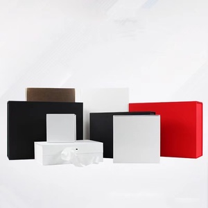 luxury foldable paper box paper gift box packaging paper gift shoe clothing packaging box with ribbon