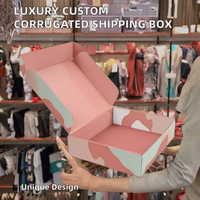 Boîtes rigides de luxe personnalisées en carton ondulé, matériaux recyclés, forme sur mesure, échantillon gratuit, commande personnalisée en promotion