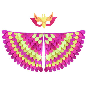 Capa de pájaro festiva para niños, cómoda, regalos de cumpleaños para fiestas - Product Image 4