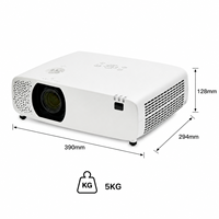 Projecteur laser 4K 3LCD CJ5915 pour salle de cour, 5200 lumens avec contrôle RS232