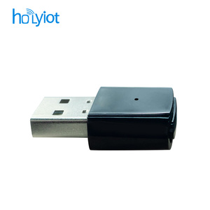 Hokyiot phổ không dây BLE BT Adapte Dongle <span class=keywords><strong>Receiver</strong></span> USB Bluetooth 5.1 Adapter cho máy tính <span class=keywords><strong>PC</strong></span> máy tính xách tay - Product Image 3