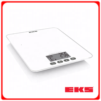 Hoogwaardige EKS Star Kitchen elektronische weegschaal met weegfunctie, batterijvoeding, ABS materiaal, 5 jaar garantie, weegschaalbak