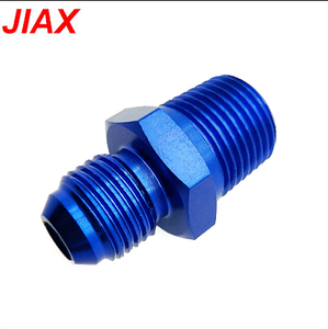 AN4-8 araba yağ soğutucu dönüşüm adaptörü uydurma-alüminyum AN4/6/8 konuları 1/4 "ila <span class=keywords><strong>3</strong></span>/4" NPT, özelleştirilebilir boyutları mevcut - Product Image 3