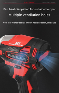 18V 리튬 배터리 스크류드라이버 ZSQZ-1810 자동차 정비 - 타이어 조임 및 제거 목공 작업용 전동 드릴 - Product Image 4