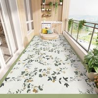 Tapis de sol en PVC lavable en machine, tapis anti-éclaboussures à impression numérique pour la maison/le bureau/les jeux de tapis à usage commercial, fabriqués à la machine