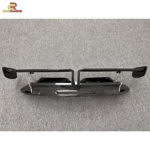 สปอยเลอร์หลังคาร์บอนไฟเบอร์แบบแห้งสไตล์เทคฮาร์ตสำหรับรถปอร์เช่ 911 คาร์เรรา 992 ปี 2019-2021 ชุดแต่งตัวถังรถยนต์ ปีกหลังคาร์บอน ชุดแต่งตัวถังคาร์บอน - Product Image 5