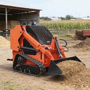 Gran demanda por la maquinaria superventas: Minicargadora de orugas compacta T360, longitud de 2070 mm, tiempo de ciclo total de 9 segundos, con cucharón para carga eficiente y - Product Image 4