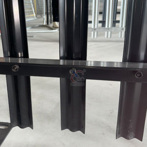 Murs de <span class=keywords><strong>palissade</strong></span> Clôture de haute sécurité <span class=keywords><strong>Palissade</strong></span> à dessus incurvé en acier Pales Composants de clôture - Product Image 3
