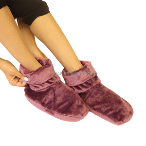 Al por mayor: Botas calentables en <span class=keywords><strong>microondas</strong></span>, Zapatillas calentadoras de <span class=keywords><strong>pies</strong></span> con semillas de lino para calentamiento humedo, Bolsa térmica calentable en <span class=keywords><strong>microondas</strong></span> y Almohadilla térmica para <span class=keywords><strong>microondas</strong></span> - Product Image 4