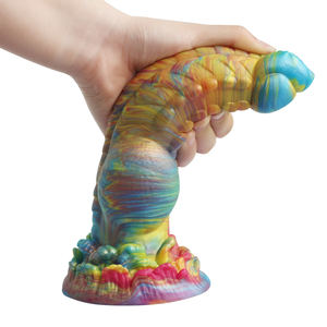 En kaliteli gökkuşağı canavar kadın seks <span class=keywords><strong>Sex</strong></span> tor sıvı silikon Penis iyi görünümlü vahşi hayvan köpek yapay Penis seks oyuncak - Product Image 6