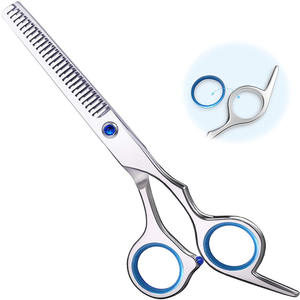 Ciseaux à effiler personnalisables de 6 pouces en acier inoxydable à tête droite pour usage esthétique, pour droitiers - Product Image 3