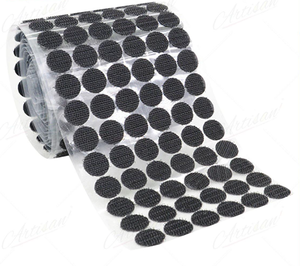 Bande auto-agrippante personnalisée de haute qualité, écologique, imperméable, réutilisable, en nylon/polyester, imprimée pour vêtements, sacs, chaussures - Product Image 5