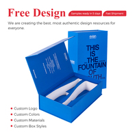 Insert en éponge personnalisé, tailles sur mesure, impression de surface disponible, souvenir d'entreprise, emballage de luxe, boîte cadeau magnétique en forme de livre