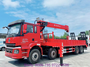 Alta calidad SHACMAN M3000 8x4 12 toneladas 14 toneladas 16 toneladas grúa montada en camión telescópico - Product Image 3
