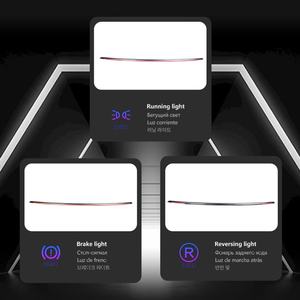 Prix de gros, feu arrière LED modifié, feu arrière dynamique à eau courante, plug-and-play, usine pour AUDI Q5L 21-24 - Product Image 3