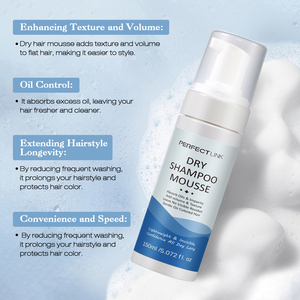 <span class=keywords><strong>Mousse</strong></span> hidratante para el cabello seco, espuma voluminizadora, champú anticaspa seco refrescante, <span class=keywords><strong>Mousse</strong></span> para volumen Extra, cabello hinchado para mujeres - Product Image 5