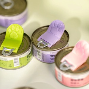 Ouvre-boîte ergonomique pour aliments pour animaux de compagnie en forme de patte de chat, outil de déblocage facile pour les conserves de chats et chiens, protège les ongles, accessoires de cuisine - Product Image 5