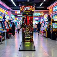 Machine de boxe à monnayeur Vortex Strike, jeu d'arcade à tickets, en plastique, version anglaise, pour centre commercial, produit phare
