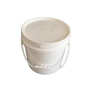 cheap plastic bucket 5 liter paint pail bucket coatings