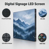 Mur vidéo LED couleur intérieur P1.25 P1.8 P2 P2.5 P3 P3.91 4K UHD SMD RGB pour salle de conférence et signalisation numérique