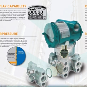 Medidor de Nivel Diferencial de Diafragma Yokogawa EJA210A 430E para Alta Temperatura - Product Image 2