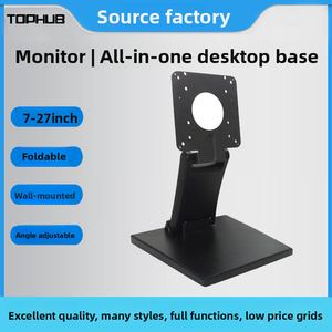 Nouveau <span class=keywords><strong>support</strong></span> de moniteur LCD de bureau WUXIN noir en alliage d'aluminium, inclinaison à 90 degrés pour les moniteurs d'ordinateur de 7 à 22 <span class=keywords><strong>pouces</strong></span> - Équipement de bureau - Product Image 5