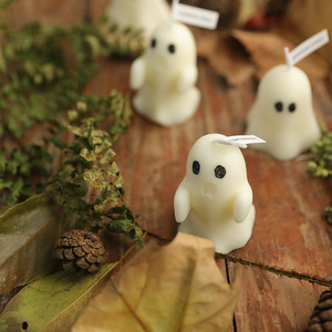 Velas Aromáticas Perfumadas Blancas sin Humo, Hechas a Mano, Novedosas, al por Mayor, para Decoración de Halloween - Product Image 4