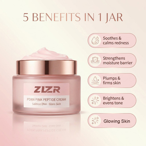 Crema PDRN 10000ppm con ADN de Salmón, Péptido Rosa, Hidratante para Piel de Cristal, Reparación de Barrera Cutánea, Antienvejecimiento, Cuidado Facial Coreano - Product Image 3