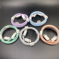 Cable de carga rápida Original de alta calidad de 3 pies y 100W, trenzado de nailon con función magnética, iPhone15 Pro Max, fabricado en cobre puro