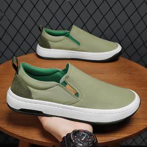 รองเท้าผ้าใบผู้ชายสำหรับฤดูร้อน ระบายอากาศได้ดี สวมใส่สบาย ทันสมัย ใช้งานได้หลากหลาย สไตล์ปักกิ่งโบราณ - Product Image 2