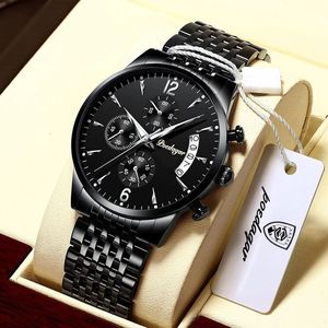 POEDAGAR 814 Montre de Sport Lumineuse Tendance pour Hommes, Étanche, à Quartz, de Luxe, pour Homme - Product Image 4