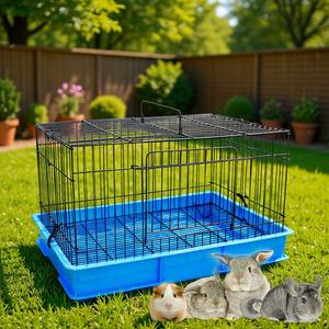 <span class=keywords><strong>Cage</strong></span> à lapin anti-éclaboussures, <span class=keywords><strong>cage</strong></span> à cobaye, pliable, portable, rectangulaire, grande <span class=keywords><strong>cage</strong></span> à chinchilla - Product Image 2