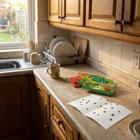 Professionele fruitvliegval, milieuvriendelijke vliegenvangplaat, hoogwaardige vliegenvanger voor binneninsectenbestrijding