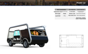 Mobile Food Cart Multi-functional Street Food <b>Vending</b> Truck Outdoor Catering Business Trailer - Product Image 2