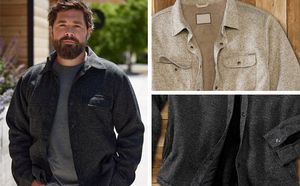 รูปแบบที่กําหนดเองพิมพ์เย็บปักถักร้อยผู้ชายค่าย Rebel เสื้อกันหนาวเสื้อขนแกะแจ็คเก็ต - Product Image 6