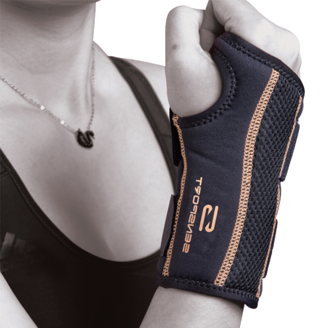 Handgelenks tütze mit Stabilisator Wrist Wrap einstellbare Kompression benutzer definierte Handgelenks tütze