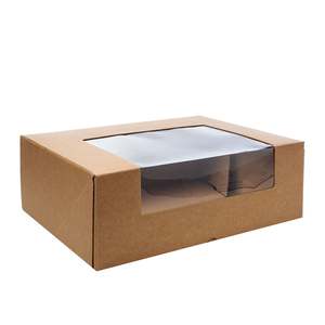 Scatola Havana con finestra in PVC 38 cm x 30 cm x 14 cm - Product Image 1