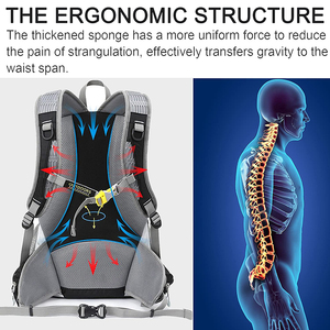 Good Quality Workout Durable Laptop <b>Backpack</b> <b>Large</b> Capacity Outdoor Travel Hiking Bags - Product Image 2