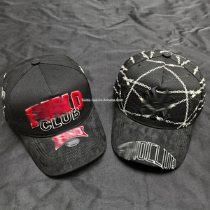 Envío Rápido al por Mayor, Gorra de Béisbol de 5 Paneles con Visera Curva, Gorra Barbas con Bordado 3D, Forro de Satén con Chip Integrado, Gorras Deportivas G5 - Product Image 3