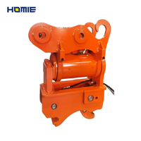 Coupleur rapide hydraulique à double verrouillage pour excavatrice de 20 tonnes, attache rapide robuste pour CAT Komatsu Volvo, changement rapide
