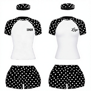 2026 <strong>Women</strong> <strong>Suit</strong> Casual <strong>Shorts</strong> <strong>Suit</strong> Polka Dot Print Custom Logo High Quality Cotton Shirt Clothing <strong>Women</strong> <strong>Shorts</strong> <strong>Suit</strong> - Product Image 2