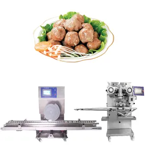 Automatische Indian Kofte Maker Machine Gevulde Vis Bal Making Machine Gehaktbal Italiaanse Rundvlees Bal Machine