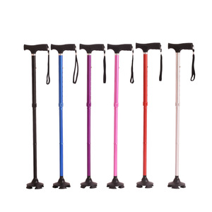 Good And Better Telescopic <b>Walking</b> <b>Stick</b> Aluminum Alloy Adjustable Anti Slip Outdoor Hiking Pole - Product Image 4