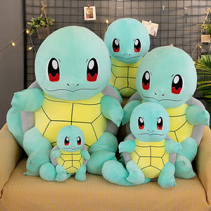 Peluche Kawaii Pokémon Squirtle, jouets en peluche mignons, porte-clés, poupée de dessin animé Takaraed <span class=keywords><strong>Tomy</strong></span>, oreiller, cadeaux d'anniversaire pour enfants et bébés - Product Image 1
