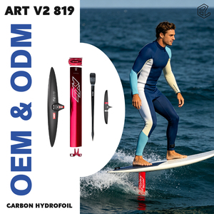 Axis foil ART V2 819 คาร์บอนไฟเบอร์ วอเตอร์เพลย์ วิง ไคท์เซิร์ฟ เซิร์ฟบอร์ด สำหรับเล่นไคท์เซิร์ฟ ไฮโดรฟอยล์ - Product Image 1