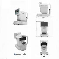 RMK-800 Cina mesin tes mata 3D pelacakan Ophthalmic optik refraktometer otomatis Keratometer dengan peta Z