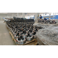 Moteur de ventilateur électrique industriel HVLS de grande taille pour plafond, AMTHI, moteur servo sans balais, lieu public, 39db, HVLS, flux d'air, 220v